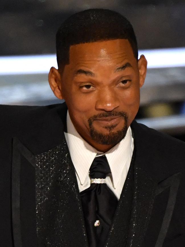 Will Smith won Best Actor at that same ceremony. Picture: Robyn Beck / AFP