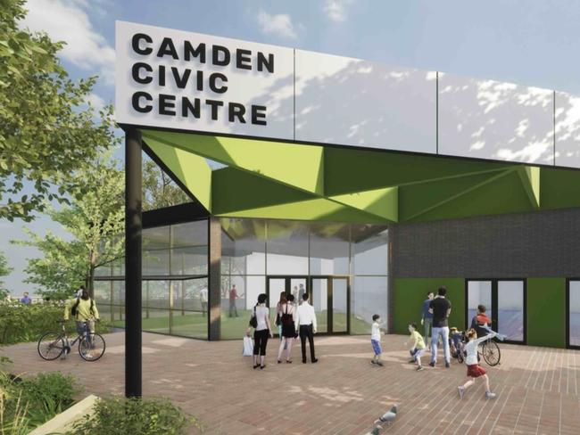 Camden Civic Centre to close for $9.9M renovations from end of May 2024. Picture: Camden Council