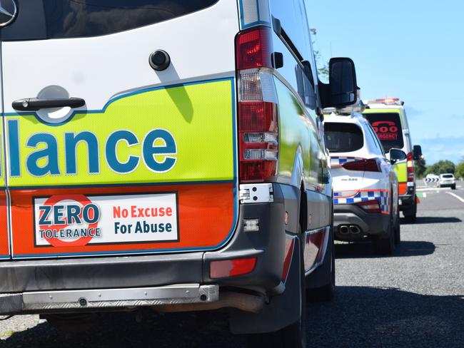 Queensland Fire and Emergency Services, police and ambulance crews were at the scene of a house fire at Gable St, East Mackay on Friday April 17. Photo: Zizi Averill. Generic