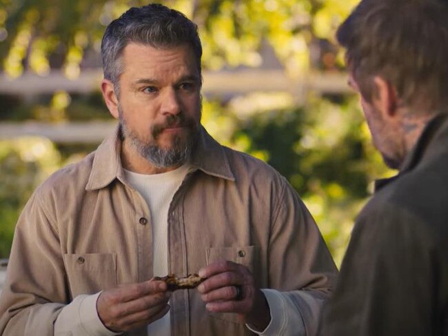 Matt Damon in his Super Bowl ad.