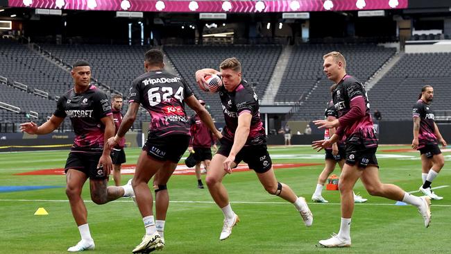 The NRL wants to crack into the American market. Ezra Shaw/Getty Images/AFP.