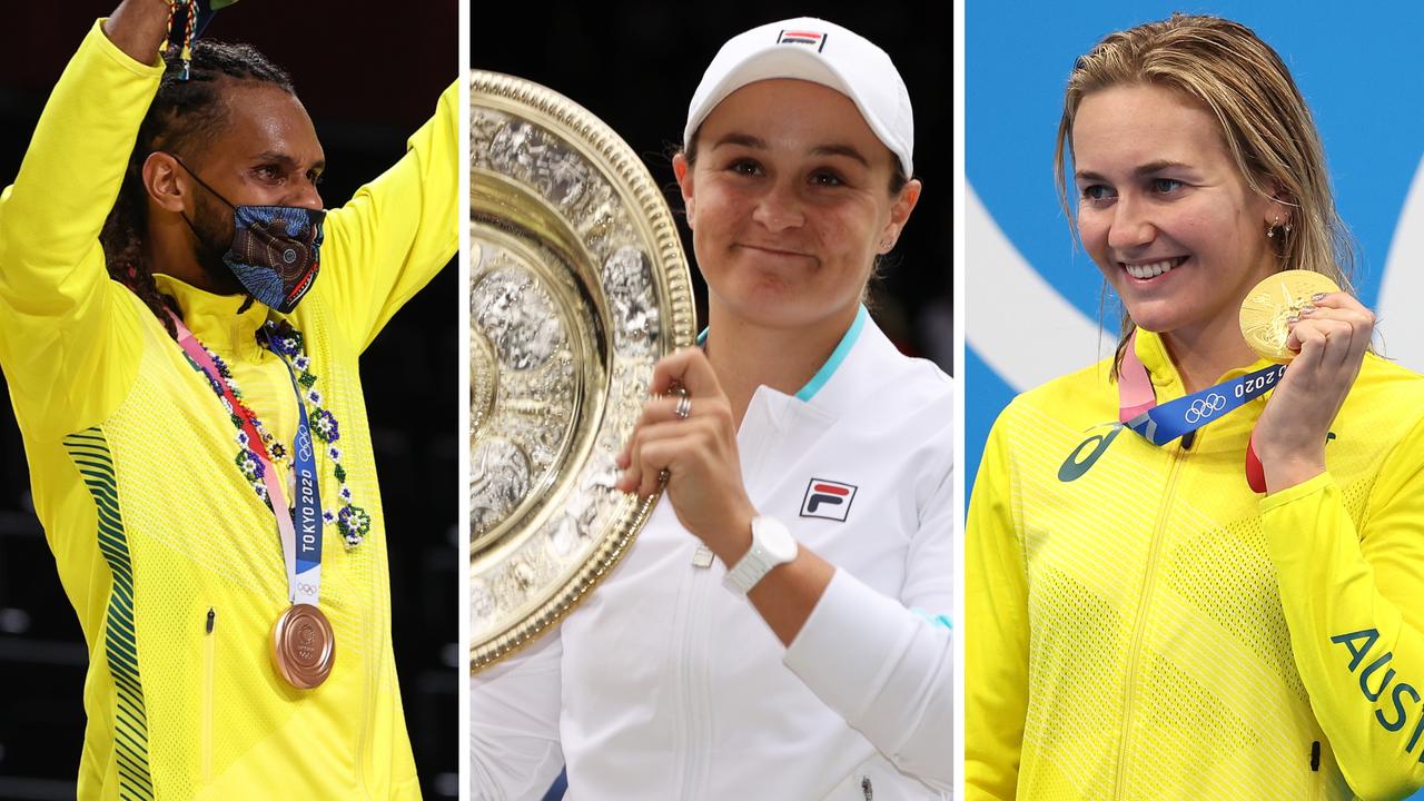 Foxsports.com.au looks at the top 10 Aussie performances in sport for 2021.