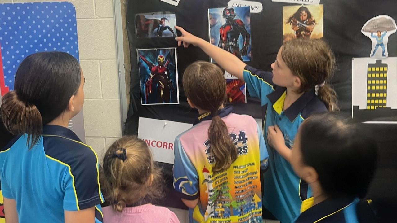 Students are loving the collaborative challenge of the Escape Room. Picture: supplied