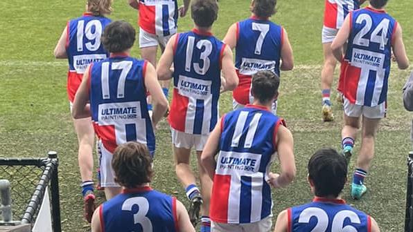 East Point run out last week in their clash against North Ballarat. Picture: Leanne Willems.