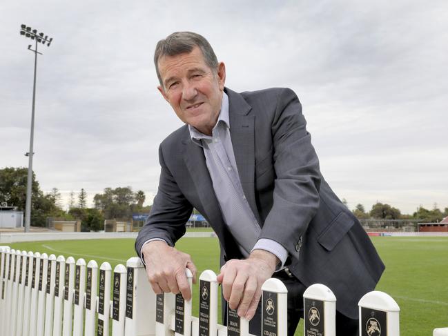 Glenelg CEO Glenn Elliott has been the key person behind the revival of the North Adelaide and Glenelg football clubs. At Glenelg, 3 April 2019. Picture Dean Martin