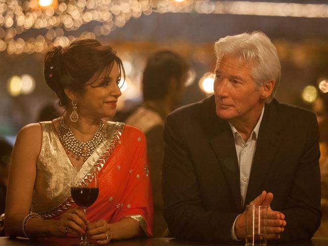 New beginnings ... Lillete Dubey as "Mrs. Kapoor" and Richard Gere as "Guy". Picture: Twentieth Century Fox