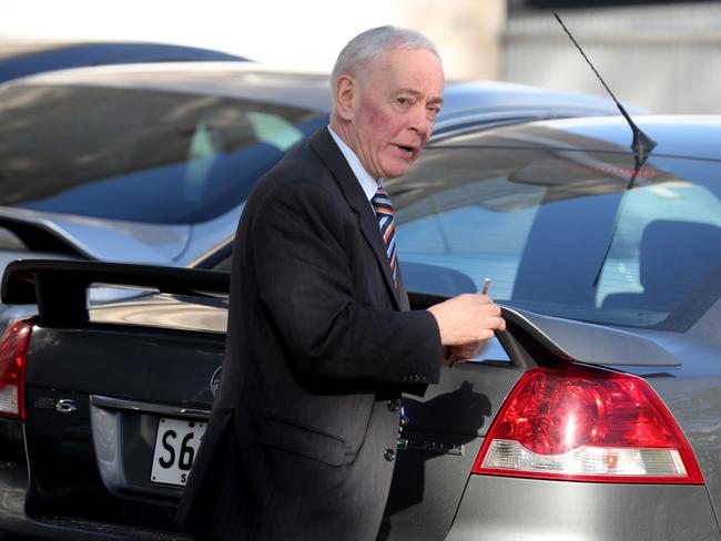 Family First Senator Bob Day outside his office in Kent Town, Adelaide. Picture: Kelly Barnes/The Australian