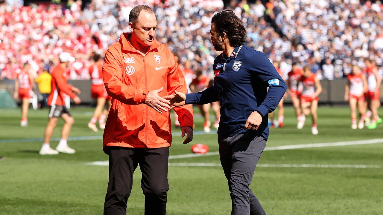 Cummins points to the success of teams like Geelong and Sydney as a benchmark for player retention and recruitment in Tassie. Picture: Mark Stewart