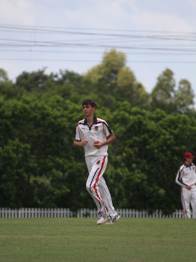 Harry DeSouza playing GPS First XI for Terrace this year.