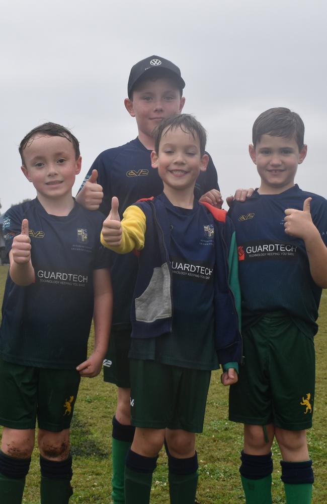 Grammar Liverpool under 7s at the Morey Tonen Carnival at Kawana on August 13, 2022. Picture: Eddie Franklin.