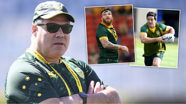 Kangaroos coach Mal Meninga backs Josh McGuire and Ben Hunt