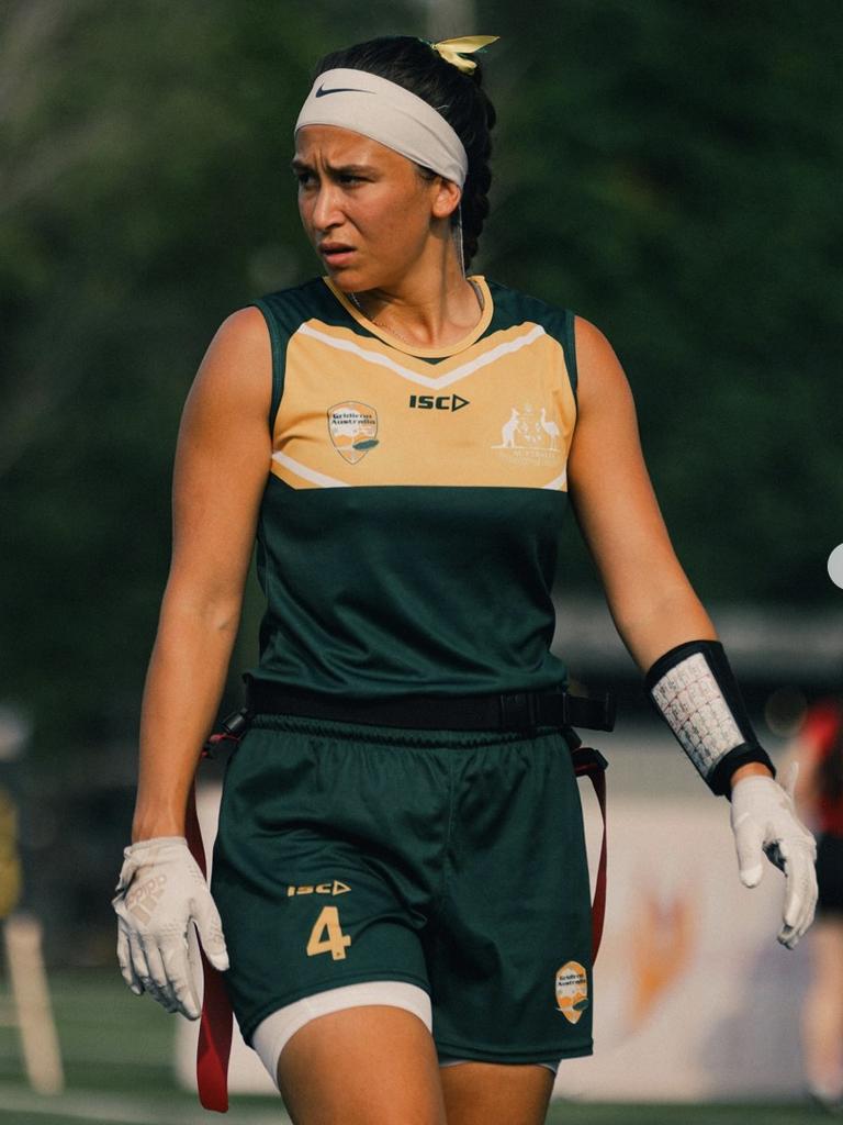 2023 Asia-Oceania Championships. Australia's Flag Football Men and Women. Photo taken from Gridiron Australia Instagram, 28 October 2023