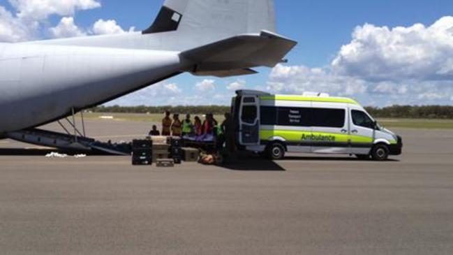 Hercules aircraft rescue in Bundaberg 