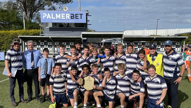 St Mary's College's winning year 7 side.