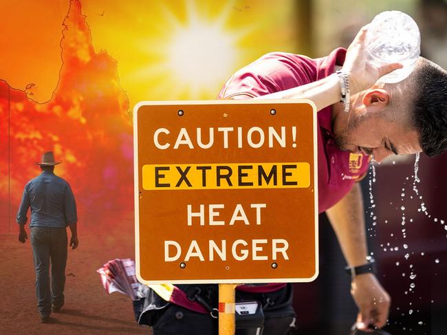 Queensland's predicted 2070 weather is set to bring extreme hot days. Photo: Supplied