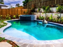 One of Evergreen' pool projects