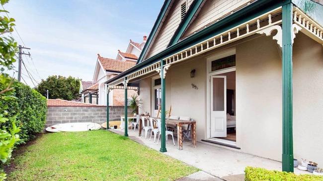 The rent on this Manly house dropped $50 per week.