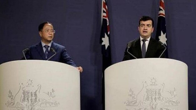 Huang Xiangmo (left) was thrust into the spotlight over his links to former Labor senator Sam Dastyari (right). Picture: Supplied