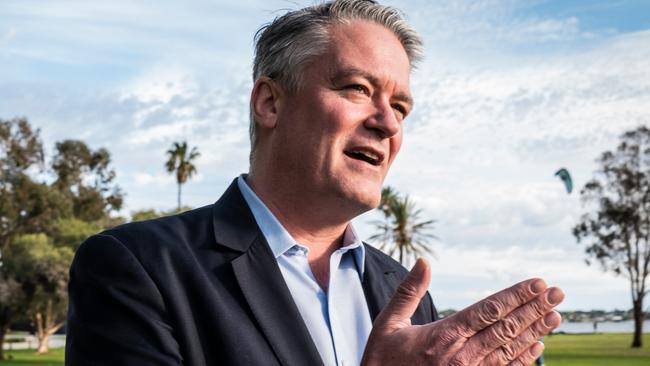 Finance Minister Mathias Cormann indicated JobSeeker is likely to be phased down after September. Picture: Tony McDonough