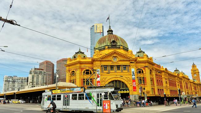 The girl was at Flinders Street station with friends before she accepted the lift.