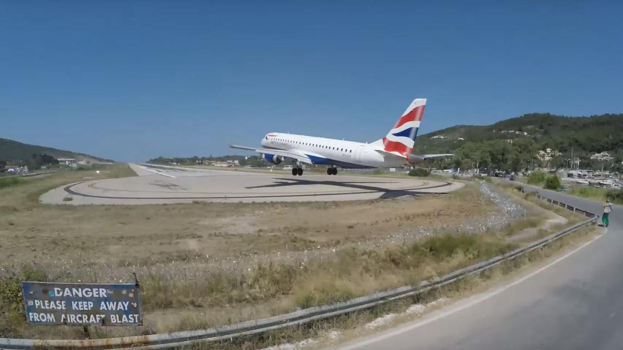 The plane landings are one of the island’s main attractions. Picture: Cargospotter