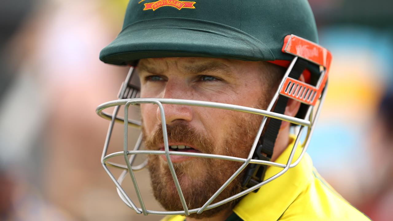 Aaron Finch of Australia. Photo by Robert Cianflone/Getty Images