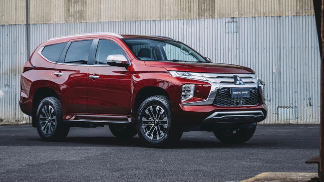 Mitsubishi has gone heavy on the chrome.