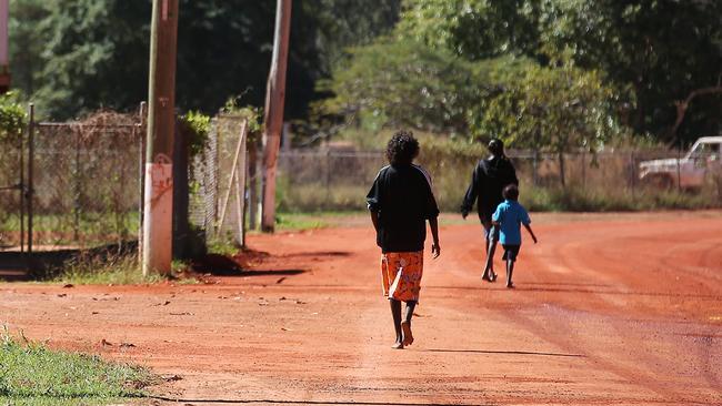 A new report has found a child and healing-centric approach is needed to deal with family violence in Indigenous communities. Picture: Brendan Radke