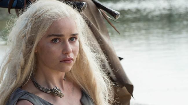 Emilia Clarke is one of the stars getting a big pay rise. Picture: HBO via Foxtel