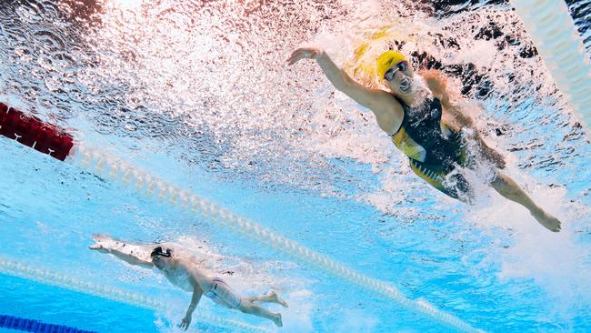 “‘I’m going to have to weapon myself out here”: Alexa Leary of Team Australia. Picture: Adam Pretty/Getty Images