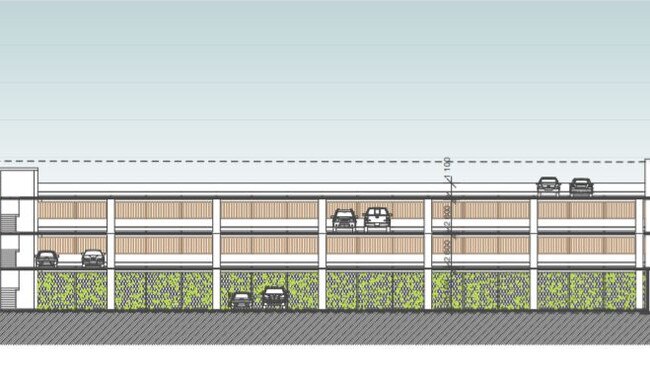 The proposal includes a multistorey carpark. Photo: Access Town Planning Consultants