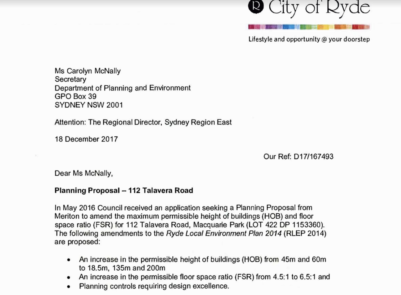 Meriton Towers Set To Go Up Doubling Existing Zoning Laws If Passed ...