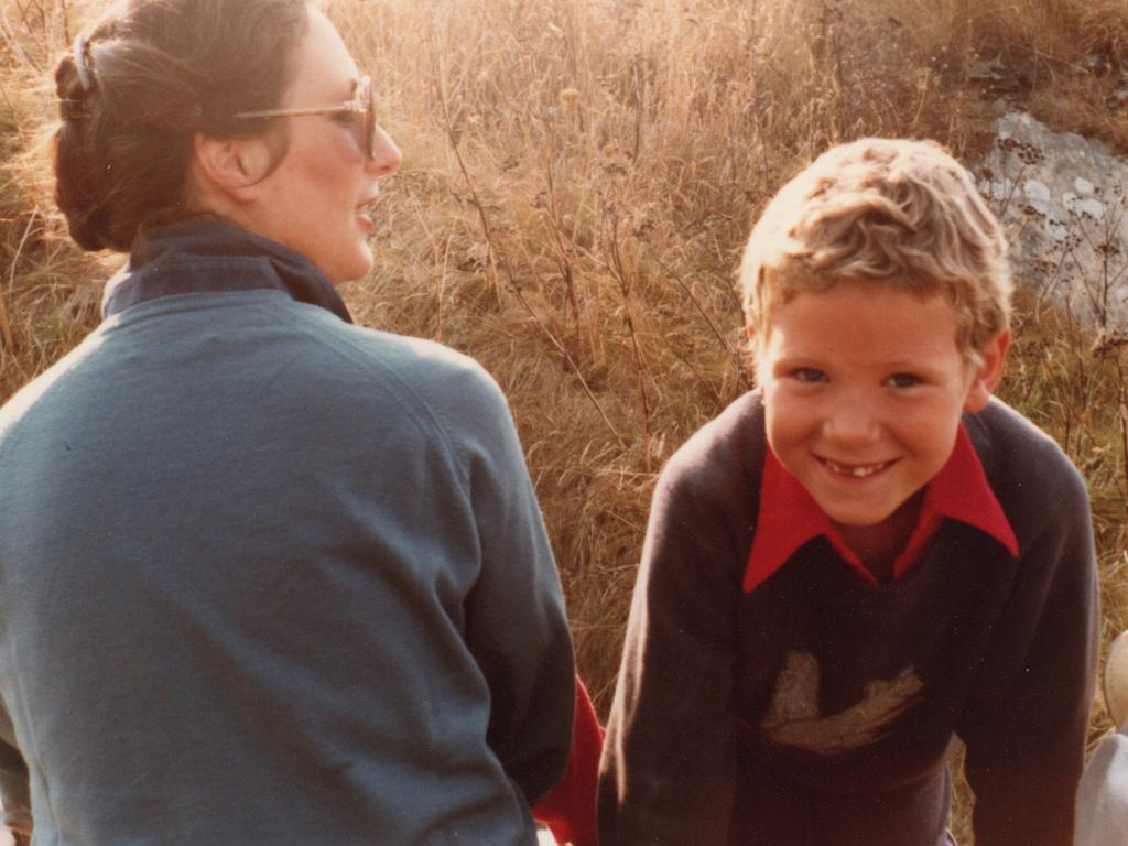 Antonya with Hamish before he got sick. Picture: Collect/PA Real Life