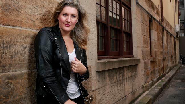 Actor Virginia Gay is starring as Calamity Jane at Belvoir St Theatre in Sydney. Picture: Toby Zerna