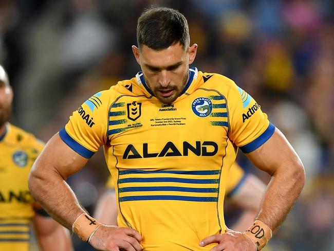 NRL -Grand Final Penrith Panthers vs Parramatta Eels  at Accor Stadium, Ryan Matterson, Dejection. Picture: NRL Photos/Gregg Porteous