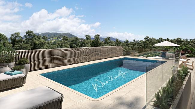 The 13-storey build will include a pool. Picture: Supplied