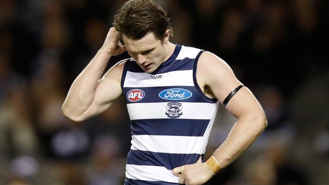 Patrick Dangerfield missed one week through suspension.