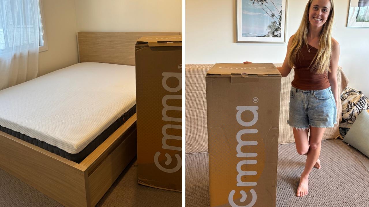 The Emma Luxe Mattress feels like "sleeping on a marshmallow." Image: Jessica Smith