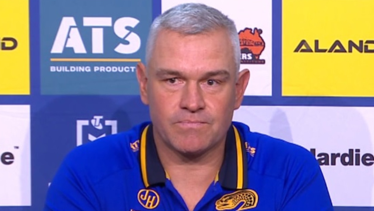 Eels coach's blunt admission after historic opening round beat down