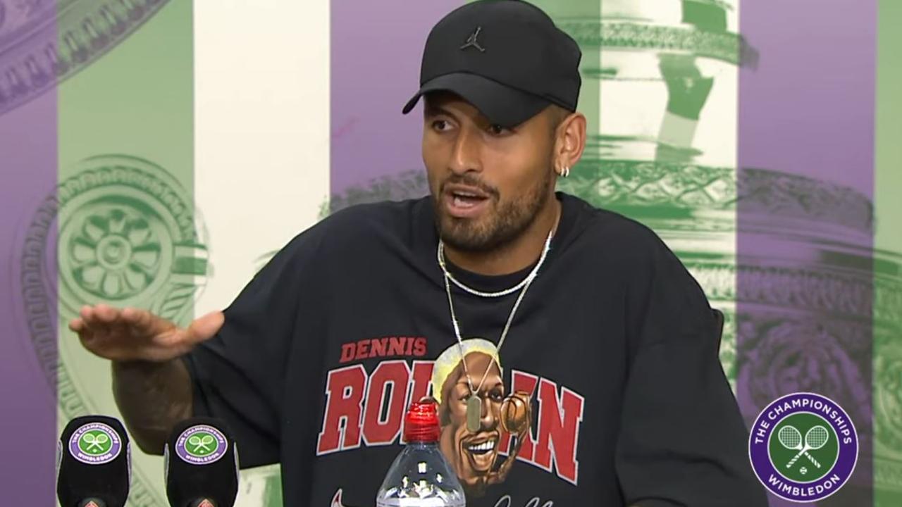 Nick Kyrgios rejects journalists in Wimbledon push conference right after Stefanos Tsitsipas earn