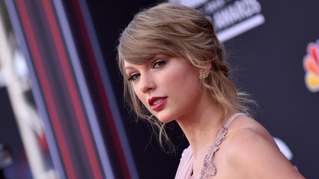 Taylor Swift at the 2018 Billboard Music Awards. Picture: AFP