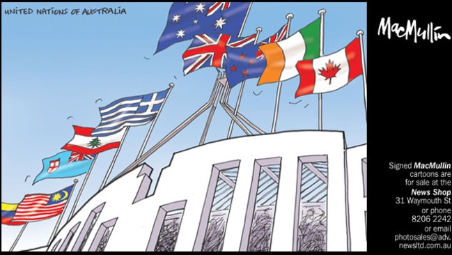 Cartoonist Peter MacMullin's view of the citizenship crisis engulfing Australian federal politics.