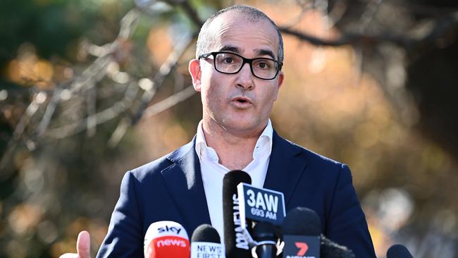 Acting Premier James Merlino did not on Tuesday confirm when the lockdown would be lifted. Picture: Getty Images.