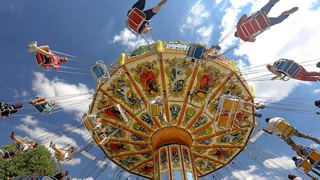 The Flying Carousel ride which is scheduled to arrive at Luna Park for February 2019. Picture: Supplied 