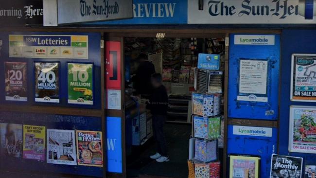 Gordon Newsagency in Sydney's north.