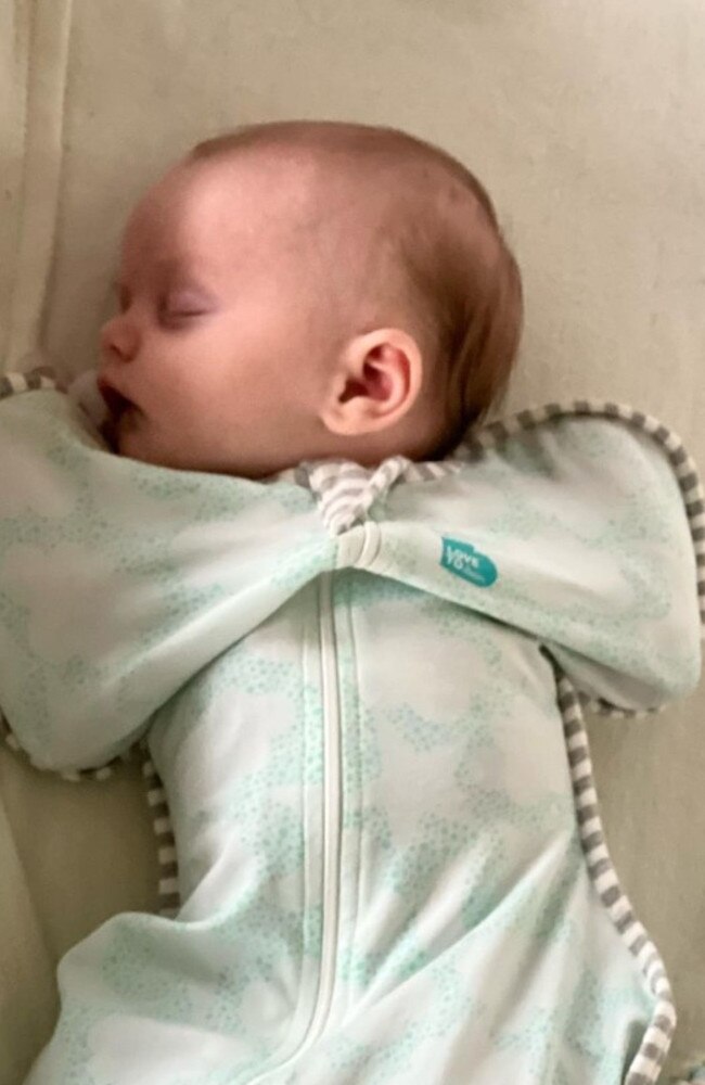 Newborn photos shared of Murphy Margaret on social media.