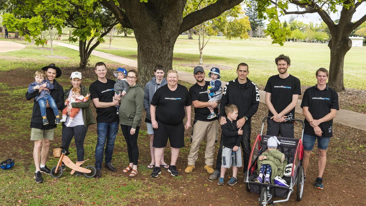 Man with a Pram event on Father's Day in Newtown Park, Sunday, September 5, 2021. Picture: Kevin Farmer