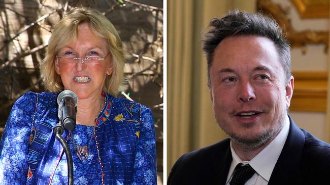 Peta founder Ingrid Newkirk is leaving her heart to Elon Musk in her new will.