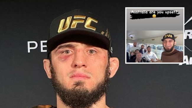 Islam Makhachev's cryptic response to cheating claims