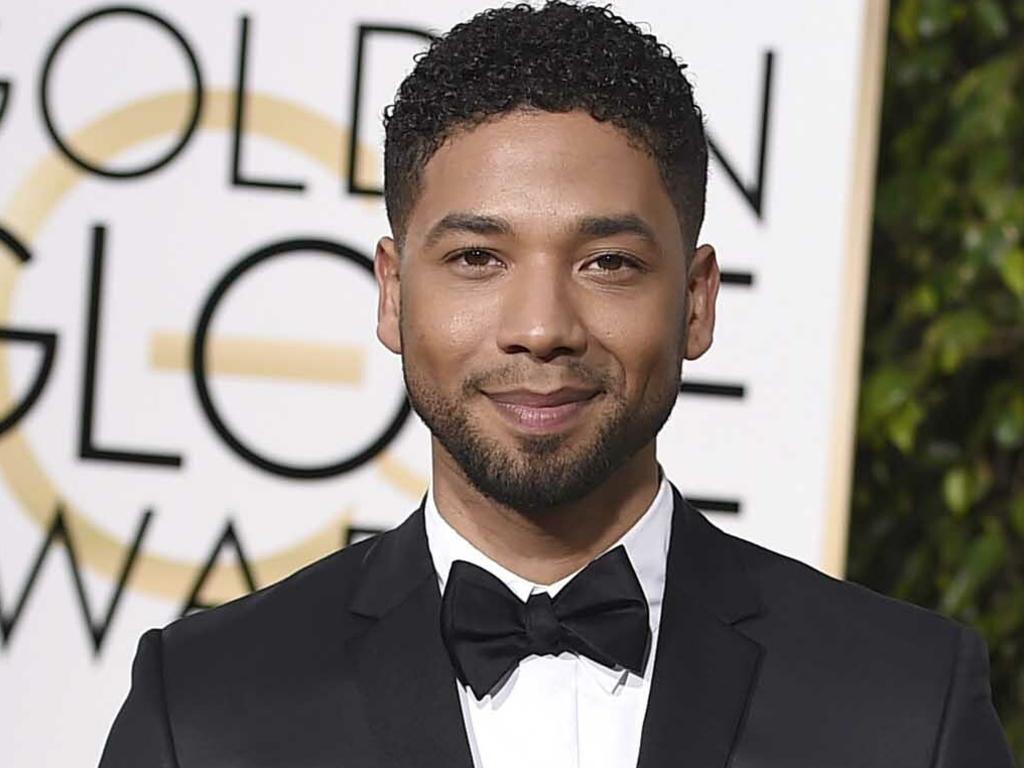 Actor and singer Jussie Smollett. Picture: AP